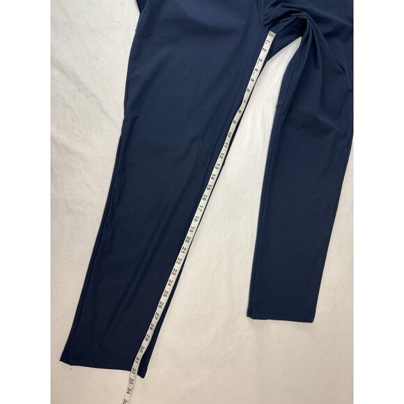 Lululemon ABC Pants Mens 36 * 32 Blue Classic Fit 5 Pocket Warpstreme LM5968S - Picture 6 of 11